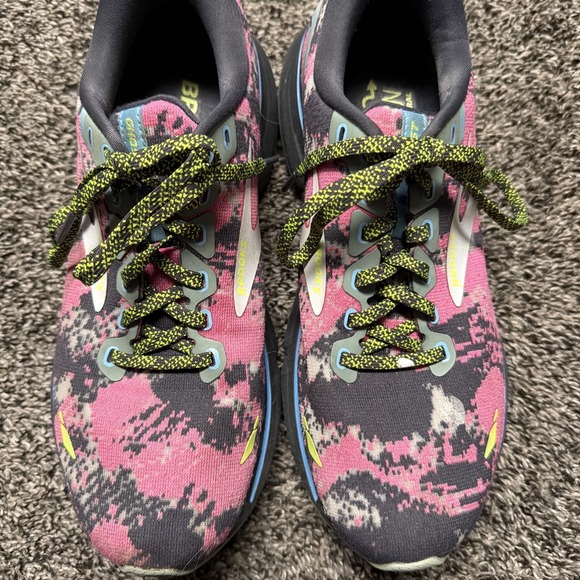 Brooks Ghost 15 Shoes Womens Size 8.5 US Multicolor Pink Blue Running Sneakers - Picture 7 of 11